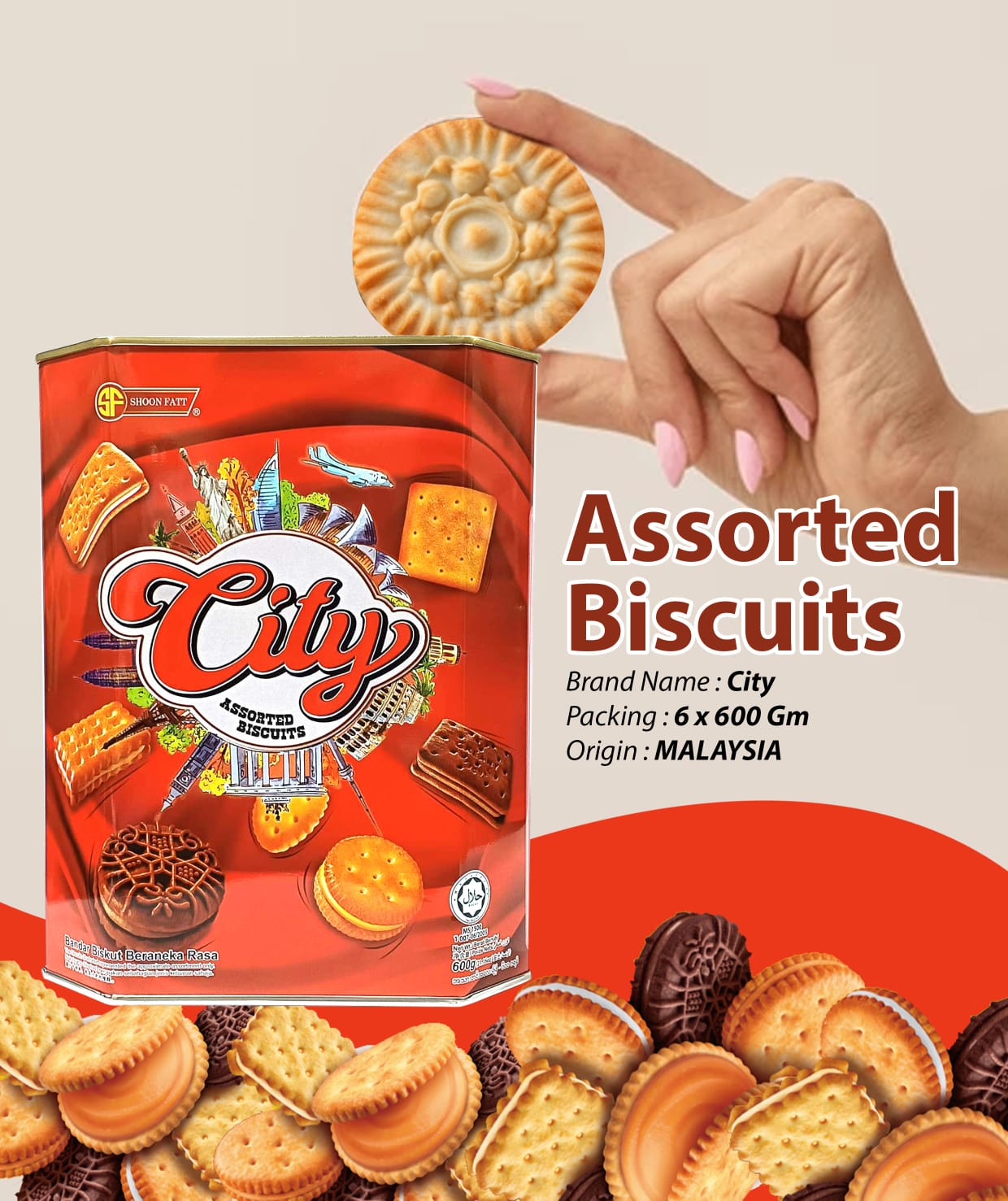 Assorted Biscuits - City